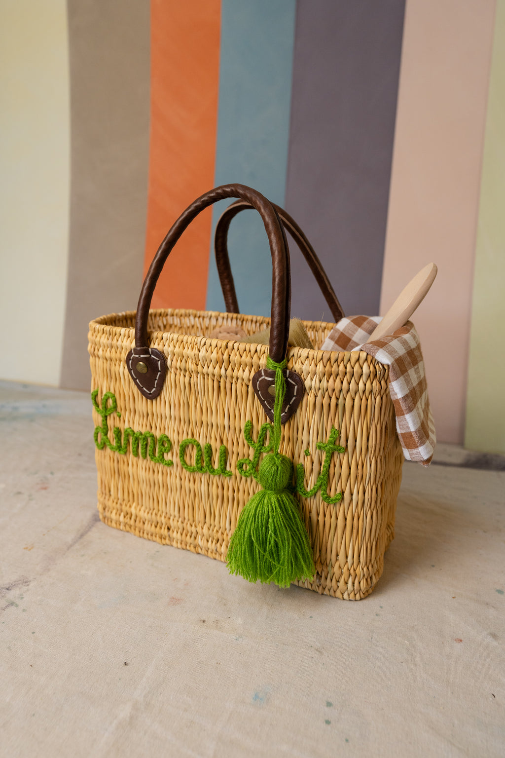 Lime au Lait Moroccan Panier