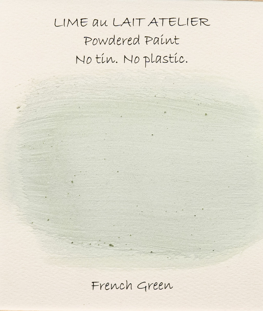 French Green Limewash Paint