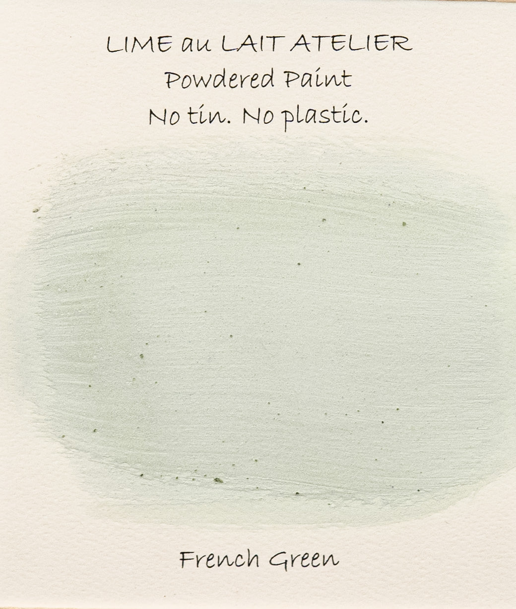 French Green Limewash Paint