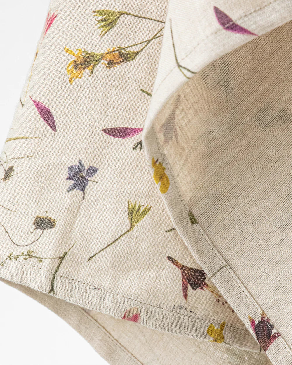 Linen Spring Floral Apron
